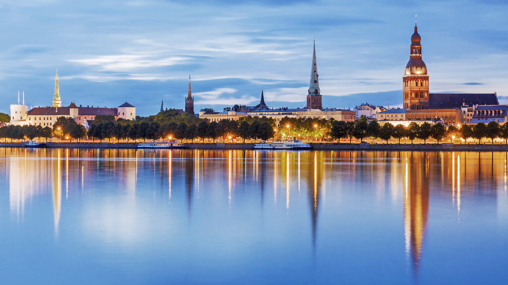 Riga Skyline_Resan Äventyr i Lettland, med Euro Resor